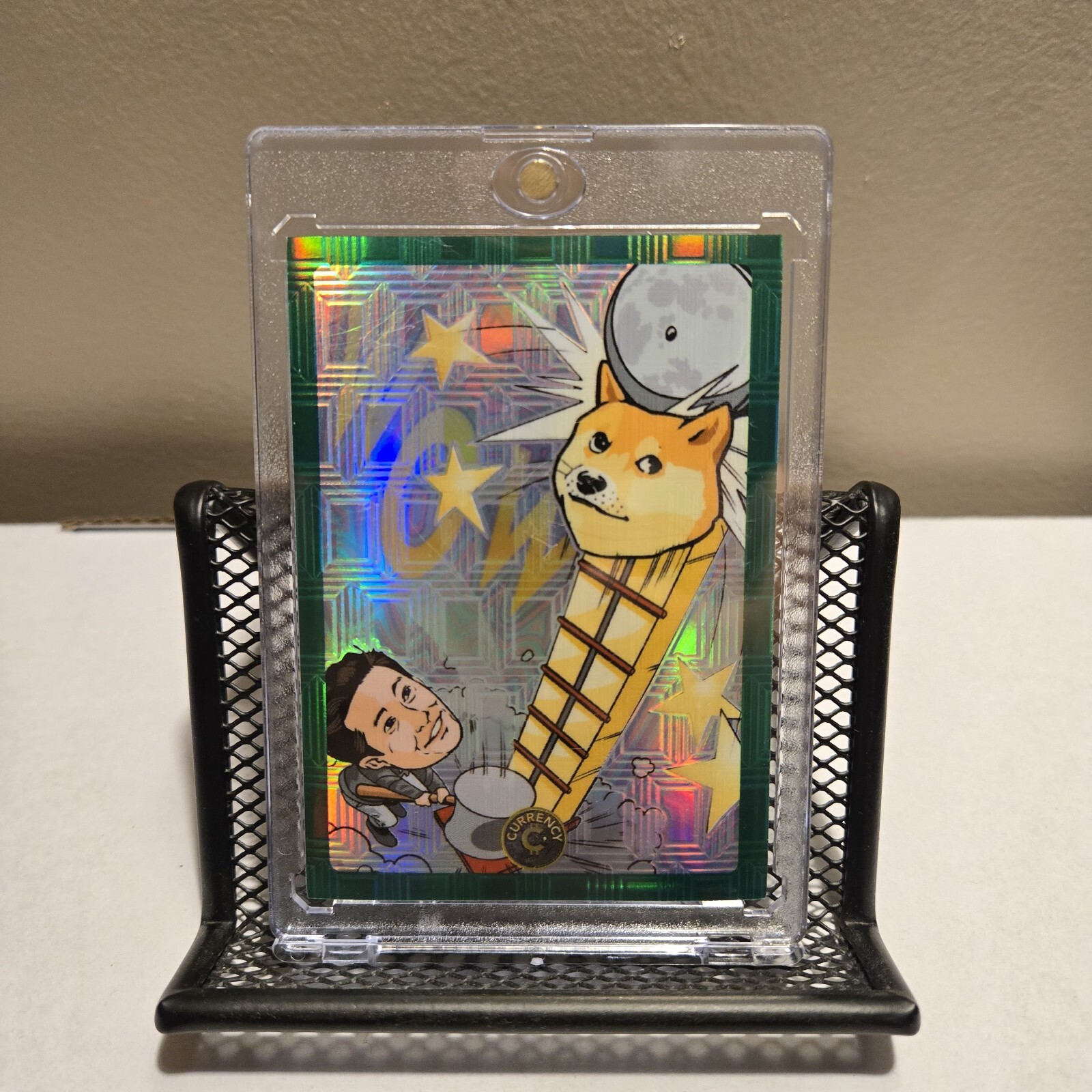 Cardsmiths Currency Series 1 Dogecoin Emerald #52 15/99 2022