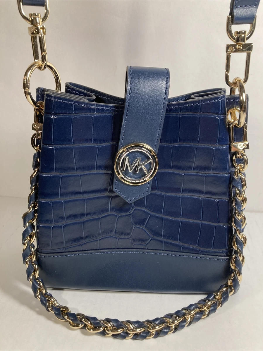 Michael kors navy sales blue crossbody bag