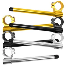 50/51/52/53/54/55mm Fork Clip-ons Handle Bar CNC Pair Riser Regular Handlebar