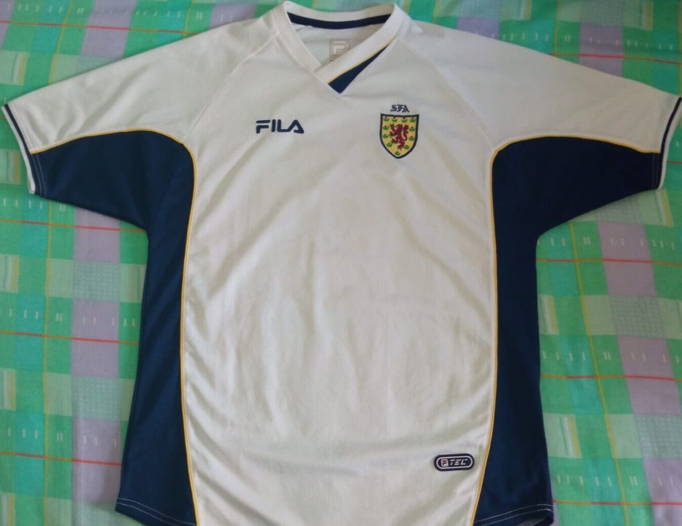 Camiseta Maglia Trikot Shirt SCOTLAND Fila Size M Year 2000 Vintage
