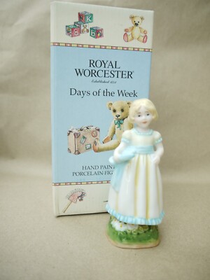 Royal Worcester Days of the Week - Monday Girl