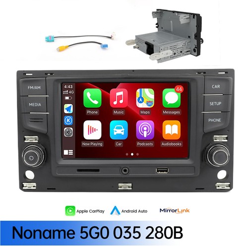 5GD035280B Noname CarPlay Android Auto MirrorLink MQB Radio Stereo Navigation