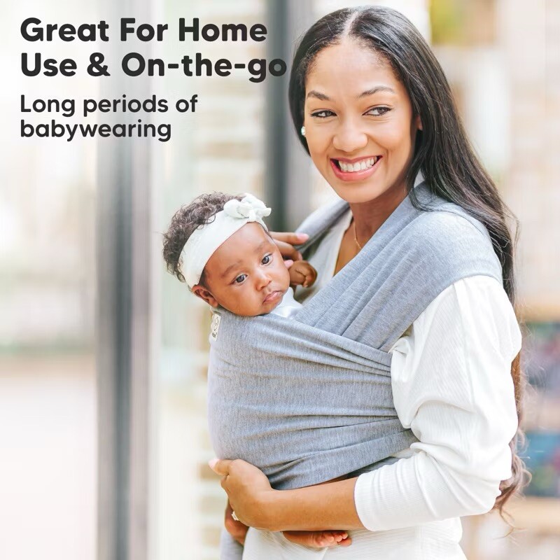 Baby Wraps Carrier, Stretchy Infant Carrier For Newborn & To