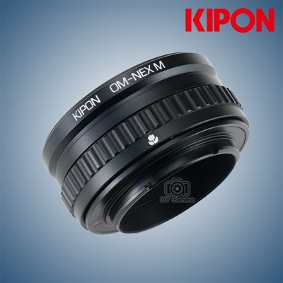 Kipon Adapter with Focus Helicoid for Olympus OM Mount Lens to Sony E NEX A7R2