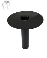 Flat Roof Drain + Leaf Trap, Bitumen-Flansch, Dachgully, DN 70, DN 75