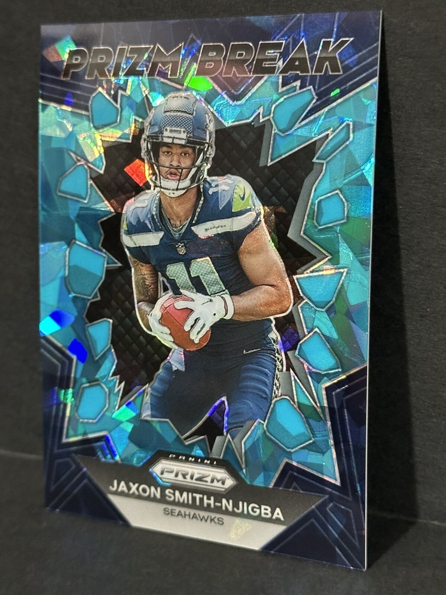 2023 Panini Prizm NFL Prizm Break RC Jaxon Smith-Njigba Blue