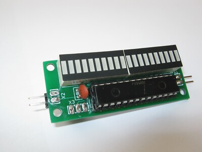 00110) DL3914-20_RG MINI Teilesatz Voltmeter LED-Bargraph Alternative zum LM3914