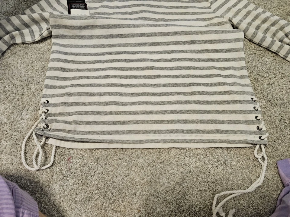 Sudadera con capucha a rayas Marc New York - Cómoda y elegante, talla L, #C Foto 4 de 4