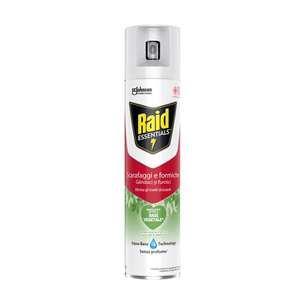Raid Essentials Spray Scarafaggi e Formiche 400 ml