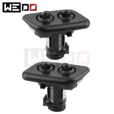 #ad Set of 2 For BMW E39 540iT 528i 525i M5 97 03 Headlight Washer Nozzle Right Left $26.51