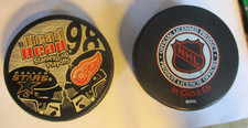 1998 DETROIT RED WINGS Vs. Dallas Head To Head Conference Finals Puck InGlasCo