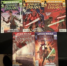 Star Wars Knight Errant 1-5 Complete Set, Dark Horse Comics 2011 High Grade