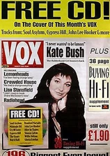 40x60" HUGE SUBWAY POSTER~Kate Bush 1993 Vox Magazine Cover Original NOS Rare~