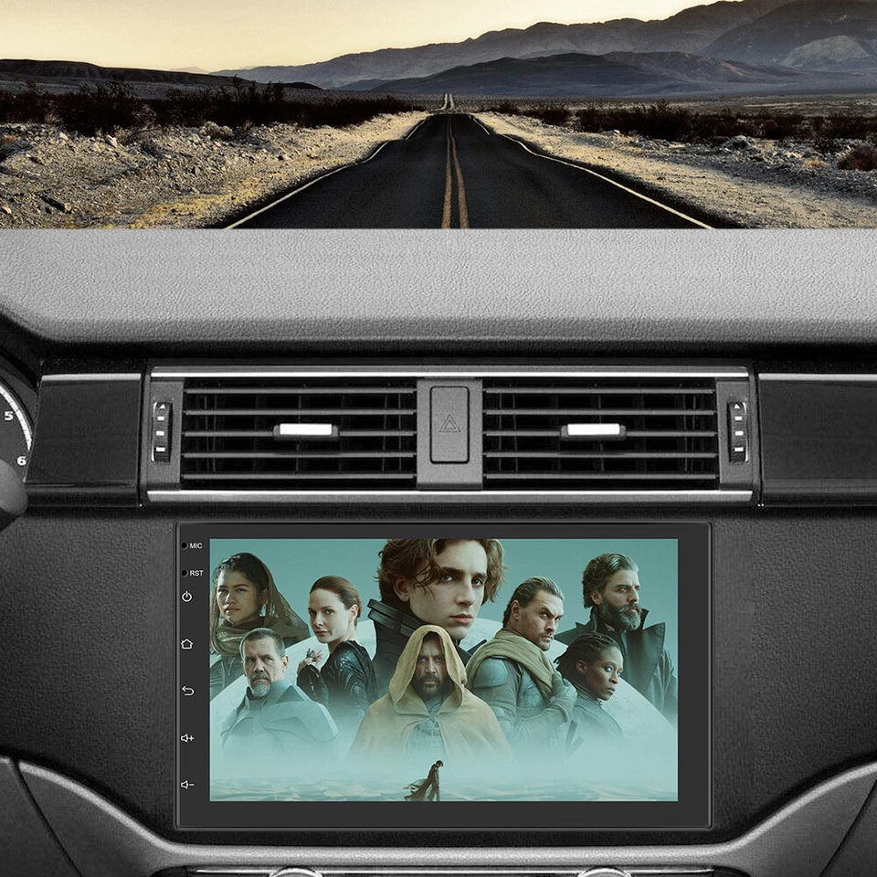 7 Zoll Android 11 Doppel 2Din Autoradio GPS Navi Bluetooth WIFI USB 24 Theme+Kam - Bild 3 von 4