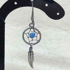 Orecchini Boho, Argento, Turchese, Boho, Tribale, Zingaro, Etnico, Pendente Lungo in Argento, Ipoallergenico, Argento Sterling - Italia