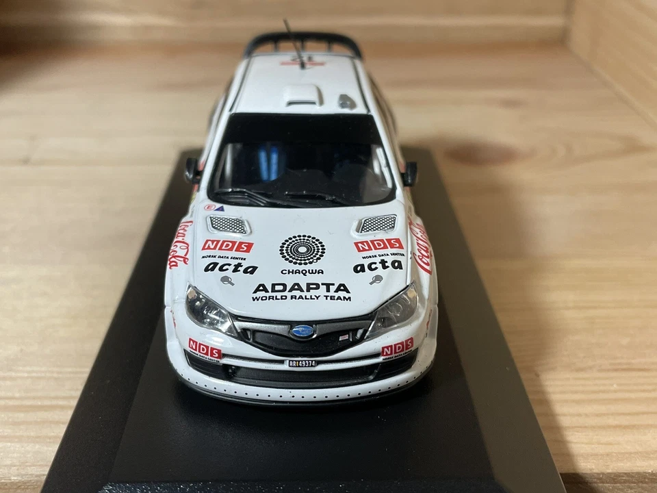 SUBARU IMPREZA WRC 08 #12 M.OSTBERG-J.ANDERSSON RALLY PORTUGAL 2010 ALTAYA 1:43 - Immagine 3 di 4