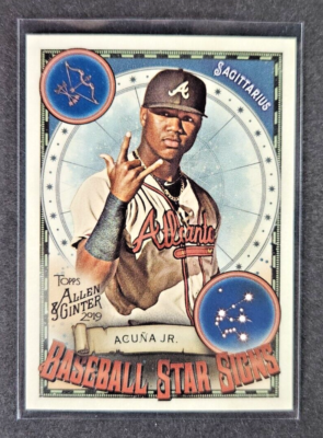 2019 Topps Allen & Ginter X【R Acuna Jr.】