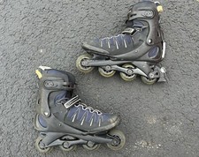 Rollerblade Mens EVO 07 Training Inline Skates Size 12 Softboot 76MM Bio Dynamic