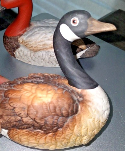 1983 Canvasback &CanadaGoose Figurine American Decoy Collection Tomoyuki Toda G2 - Picture 6 of 9