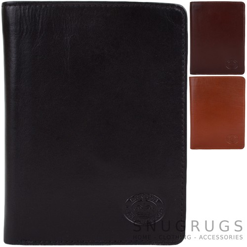 Soft Leather Travel Document Holder / Passport / Tickets Case Holder