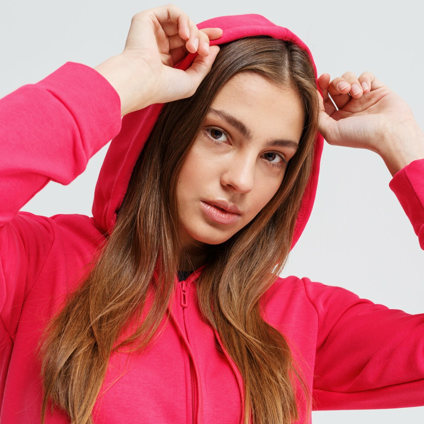 NWT Adidas GD2967 Pink Full Zip Hoodie, Womens, Size XL | eBay