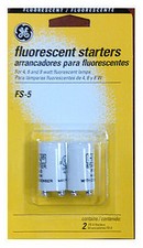 Fluorescent Starter, For 4, 6,  8-Watt Lamps