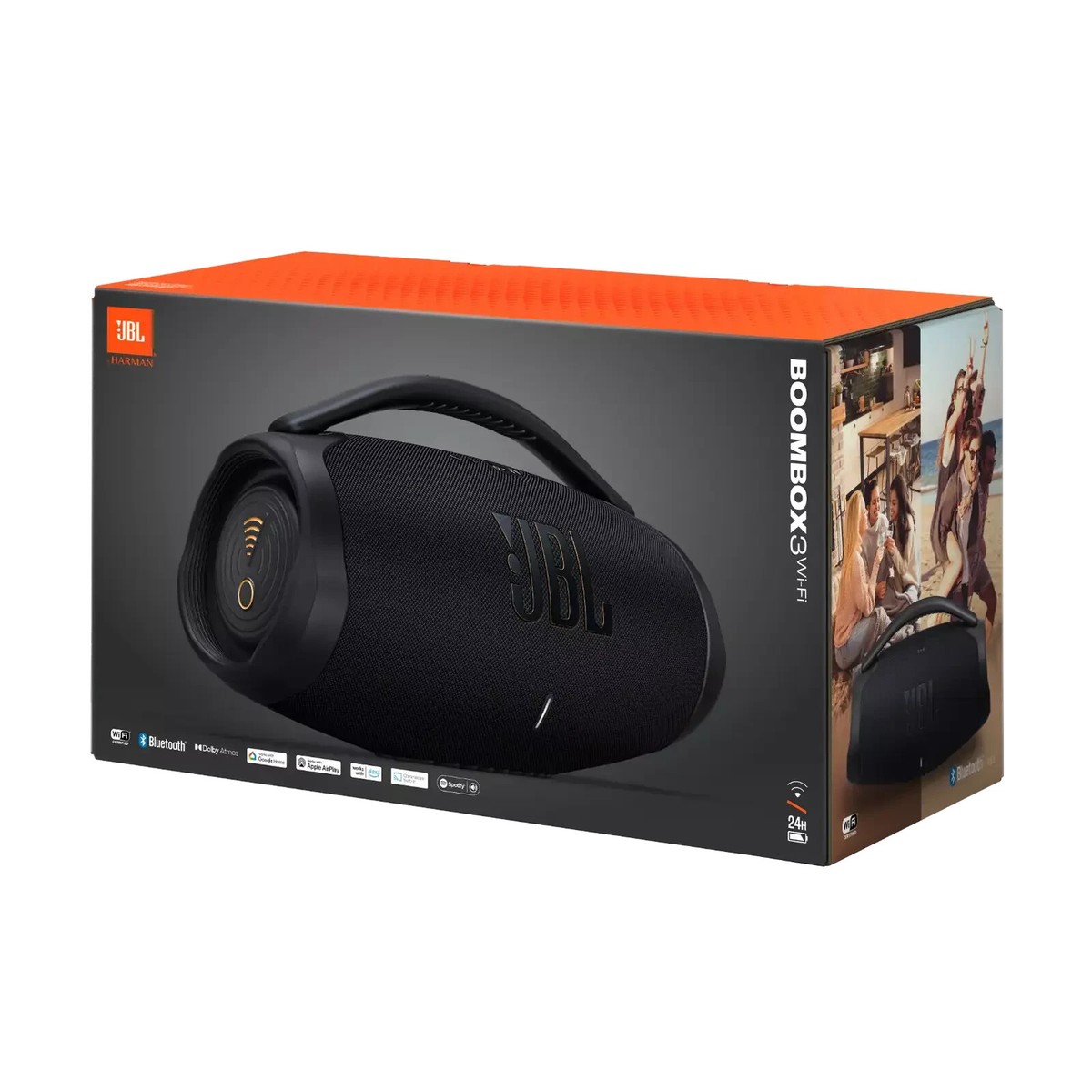 JBL Boombox 3 Wi-Fi Portable Wireless Speaker Dual Band Wifi 