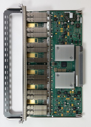 Cisco 14X10GBE-WL-XFP 14-Port 10GbE LAN/WAN Interface Module for CRS-3/X - Picture 2 of 3