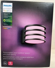 Philips Hue 574202 White and Color Ambiance Lucca Wall Light