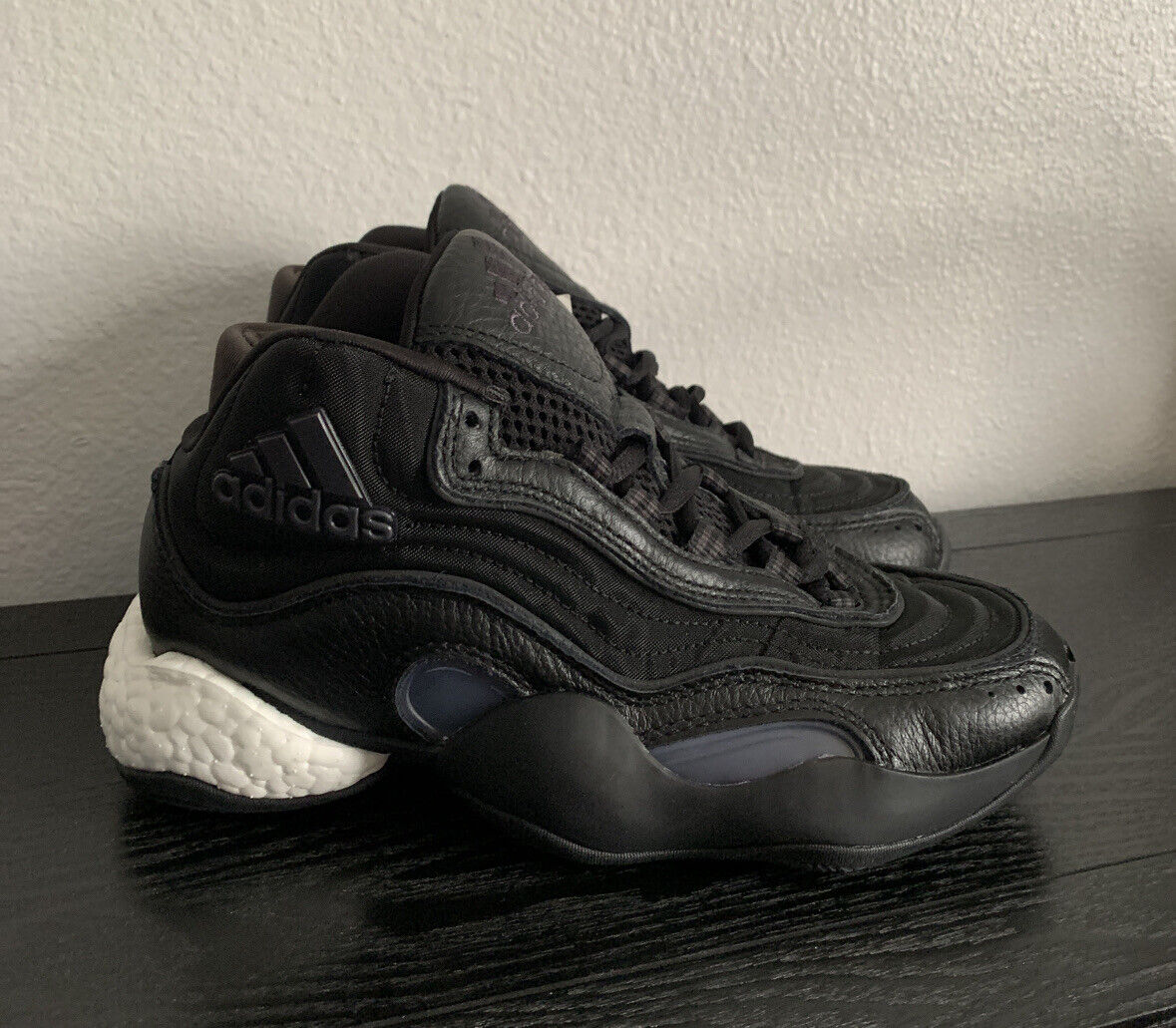 Adidas Kobe 98 X Crazy BYW Shoes EE3613 Black Leather Size 4 Adidas Kobe 98 X Crazy BYW Shoes EE3613 Black Leather Size 4
