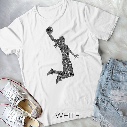 Basketball Girl Women Kids Girls T-Shirt Unisex T-shirt - 第 1/11 張圖片