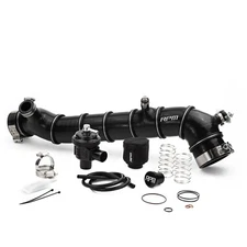 RPM Wire Reinforced Charge Tube w/ BOV for Polaris RZR XP Turbo DYNAMIX 2019