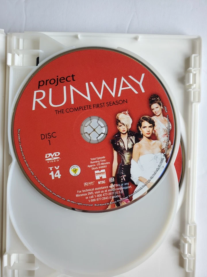 Project Runway The Complete First Season DVD Fashion  TV Show - Image 2 of 4