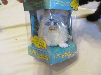 FURBY BABIES WHITE FURBY IN ORIGINAL BOX | eBay