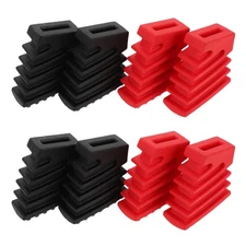  4pcs Drum Set Stand Feet: Replacement Feet For Drum Hardware Cymbal Stands