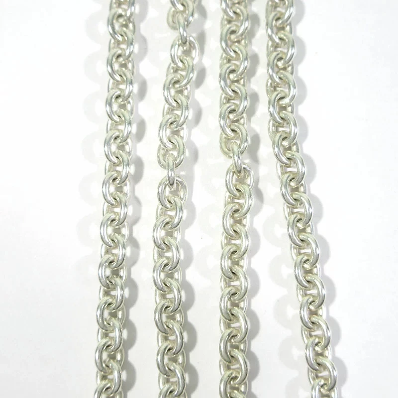 GUCCI Interlocking G Necklace 190489 J8400 8106 Silver Authentic Pre-Owned - Image 4 of 4