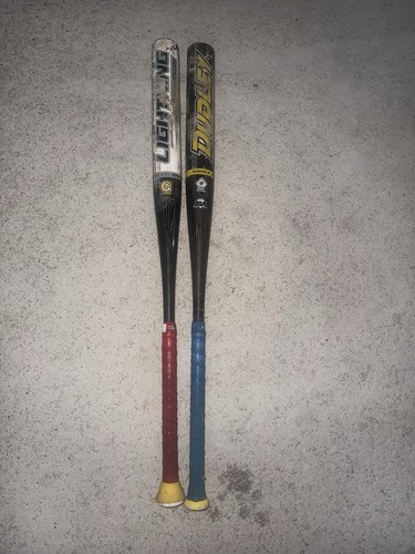 Batte De Softball Dudley Lightning Legend 26 Oz - Composite Carbone, Pommeau Rouge - Occasion