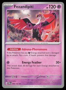 Fezandipiti 096/167 Twilight Masquerade Deck Exclusives Non-Holo Rare