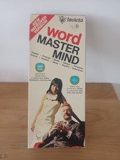 INVICTA Word Mastermind Board Game 1975 Vintage Collectible
