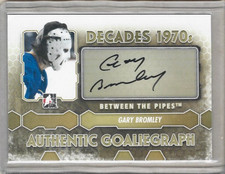 Gary Bromley Buffalo Sabres 2012-13 Between The Pipes Auto #A-GB