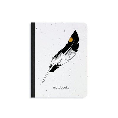 matabooks - Nachhaltige Notizbücher A6 Samenbuch Feather | Matabooks | Notizbuch