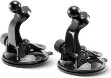2PCS GPS Mount for Garmin, Adjustable Suction Cup Car Holder  17Mm Ball