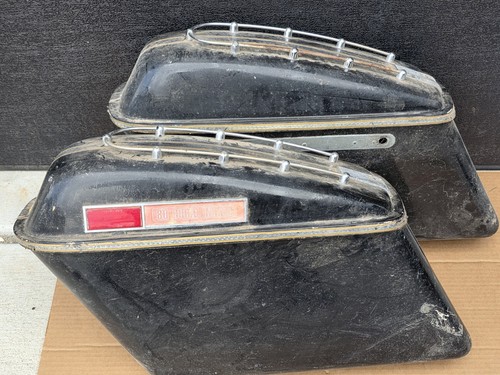 Harley Shovelhead Saddlebags Panniers Electra Glide 80 FLH Panhead 