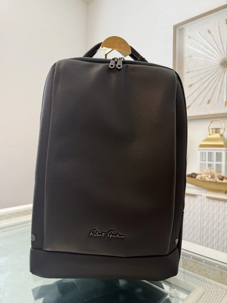 Robert Graham Thurston Mix Media Backpack Black NWT $228 | eBay display picture 2