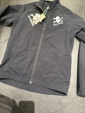 FC St. Pauli Trainingsjacke, Schwarz Größe M Totenkopf Crêpe Material