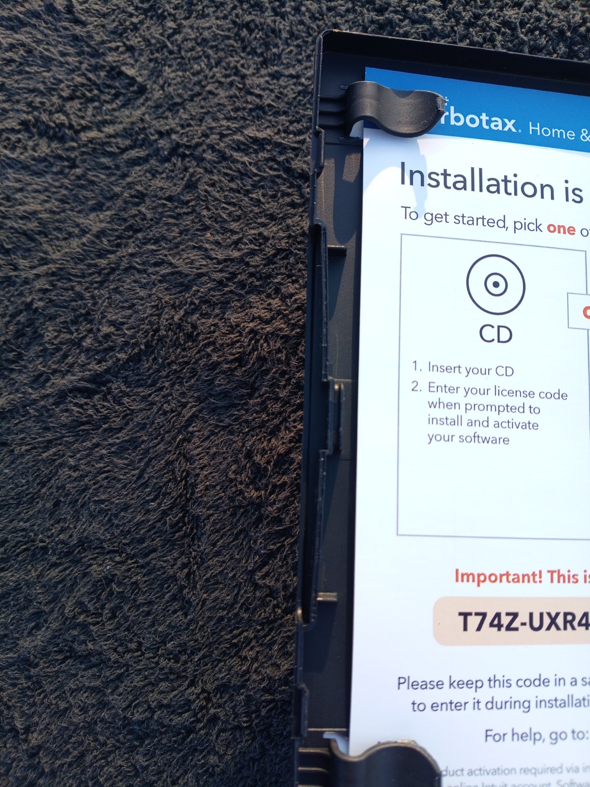 Intuit TurboTax 2020 Home & Business Personal + Self-Employed VG w/Code