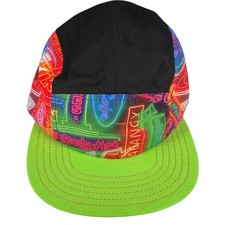 Disney Pixar Cars Kids Lightning McQueen Neon Snapback Hat