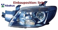 Abakus 214-1179L-LDEM7 Hauptscheinwerfer Links Scheinwerfer FüR Mitsubishi