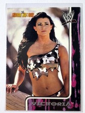 Victoria RC: 2002 Fleer WWE Royal Rumble Rookie Card #61