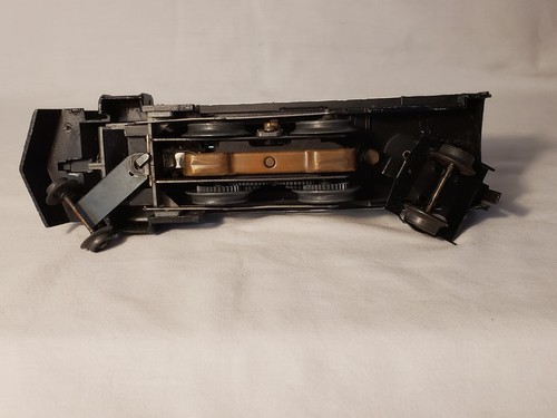 Marx O Gauge Steam Locomotive 666 Black Untested Tab Coupler 2-4-2 Diecast - 第 5/7 張圖片
